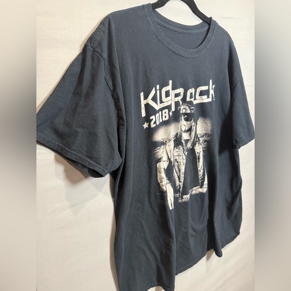 2018 Kid Rock Red Blooded Rock N Roll Redneck Black Concert T-Shirt Size XXL‎ - Picture 3 of 5